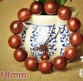 INPHIC-同料順紋 印度小葉紫檀木佛珠18mm念珠紅木文玩手串男士手鏈